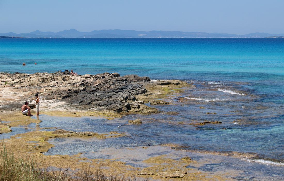 Sa Cala Suites Es Caló de Sant Agustí Esterno foto